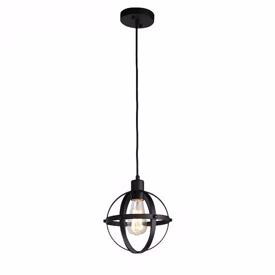 Clássicos Vintage Dourado Cor Bronze Decoração De Ferro Sala De Estar Cafeteria Cozinha Lustres Suspensos Luz